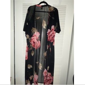 Floral Sheer Duster/Kimono